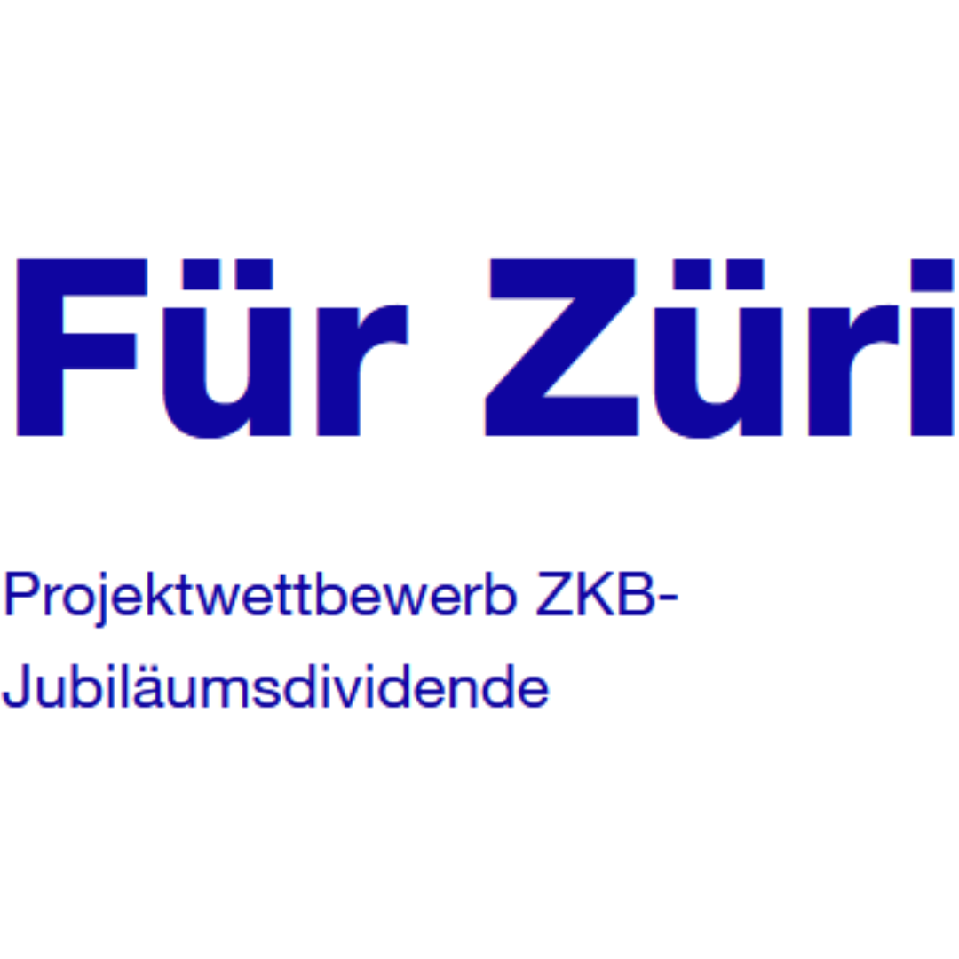 Für Züri - Projektwettbewerb ZKB-Jubiläumsdividende